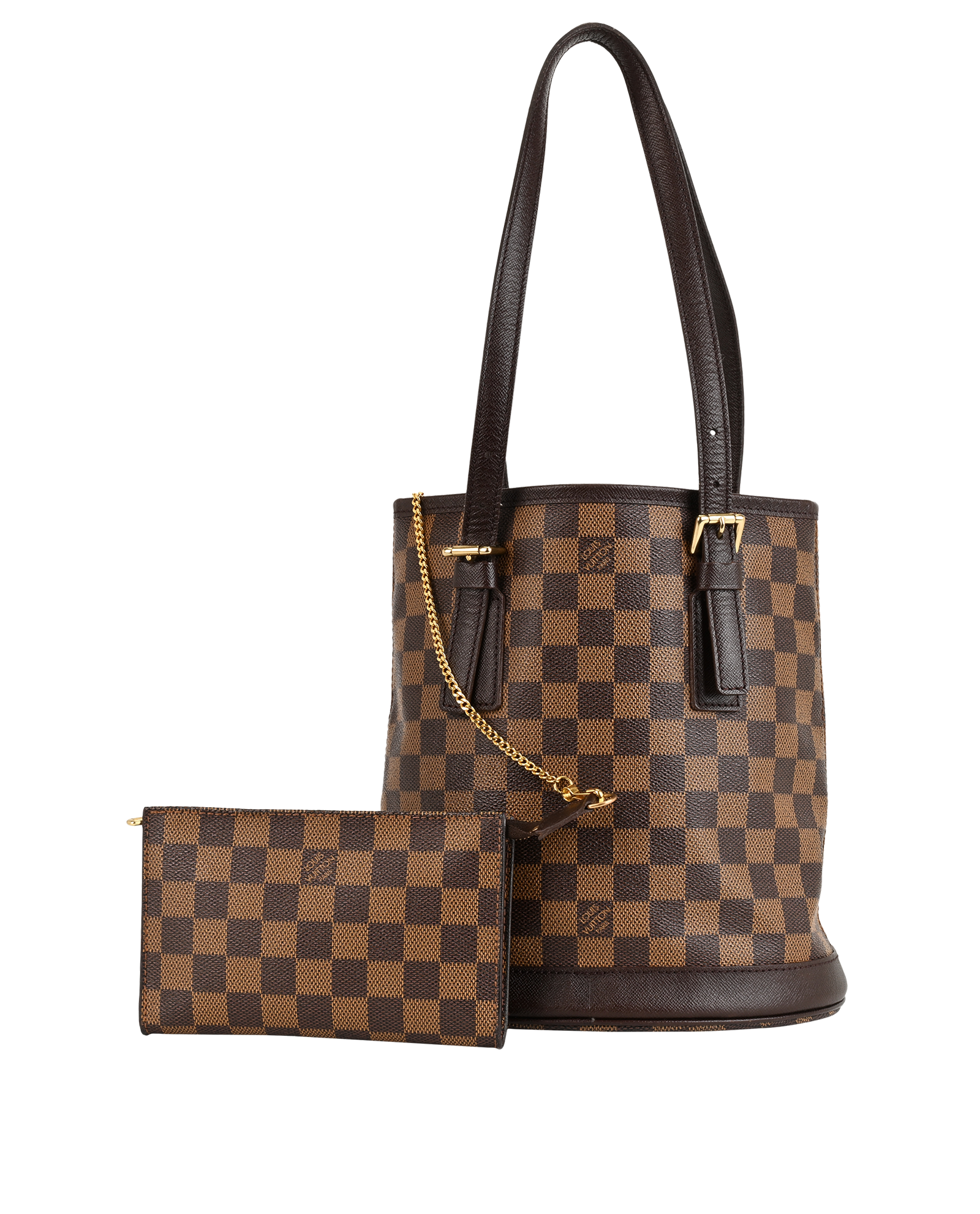 Bucket Tote, &pound;795, Handbags, Brown, Canvas, Other view